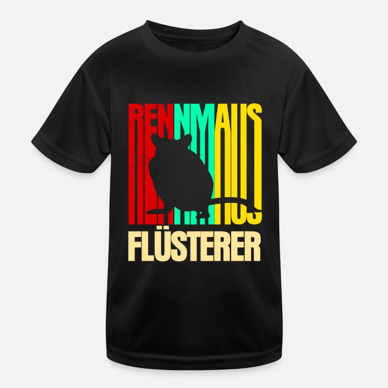 Rennmaus Flüsterer Kinder Funktions-T-Shirt