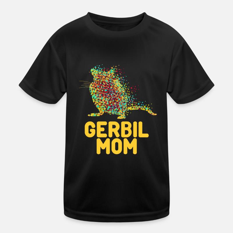 Gerbille Rennmaus Maman Rennmäuse T-shirt sport Enfant