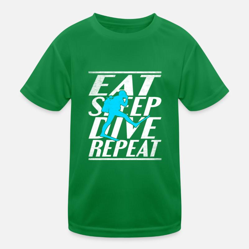 Alimentation Sommeil Plongée T-shirt sport Enfant