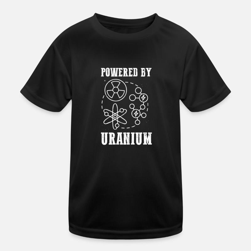 Atomkraftwerk Nuklear Energie Erneuerbare Energie Kinder Funktions-T-Shirt