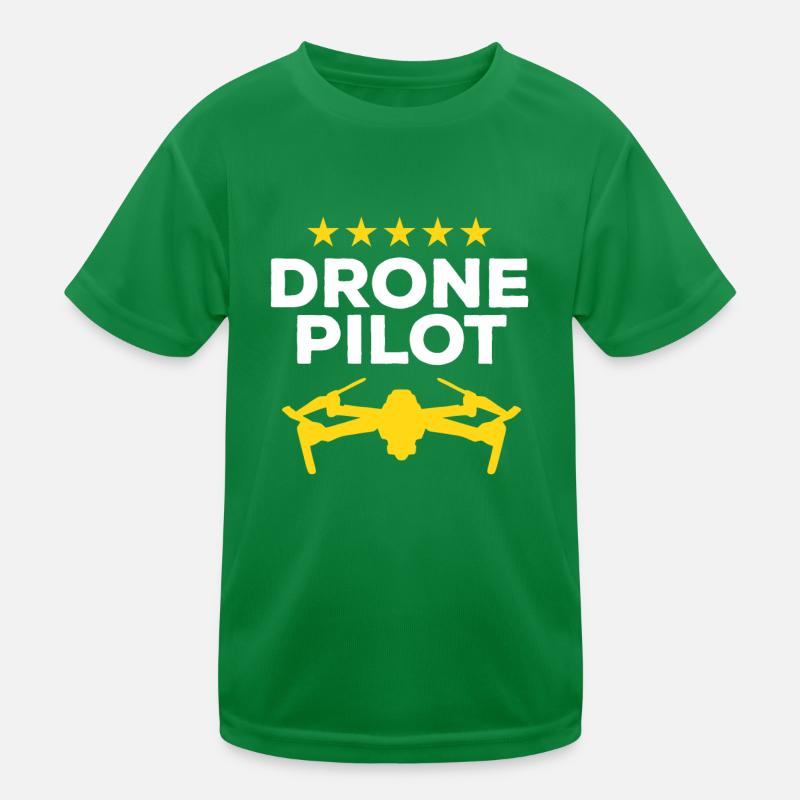 Drone Pilot Multicopter Drones - Funny Drone Pilot T-shirt sport Enfant