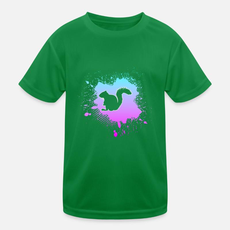 Squirrel Kids Functional T-Shirt