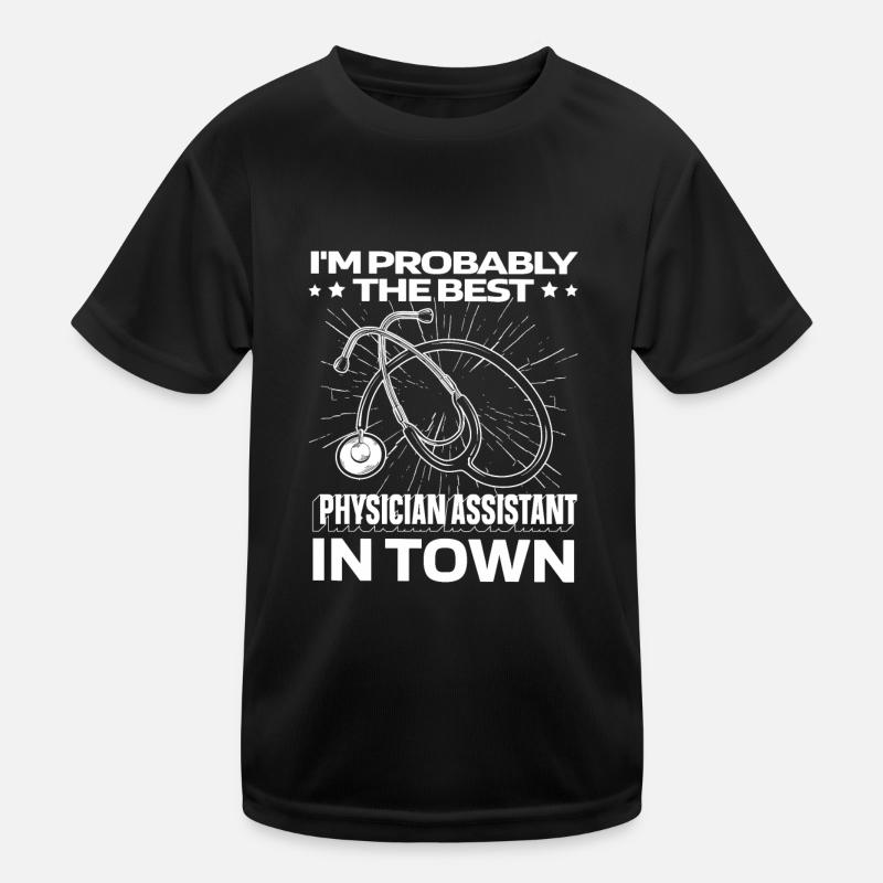 Stéthoscope d’adjoint au médecin T-shirt sport Enfant