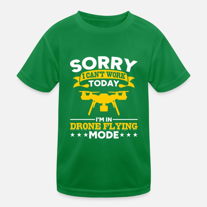 Drone Flying Mode - Drone Racing Funny Drone Pilot Kinder Funktions-T-Shirt