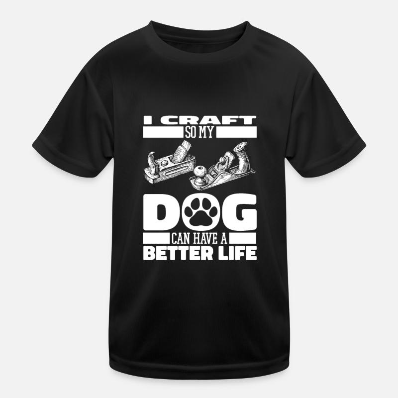 Craftsman Dog Kids Functional T-Shirt