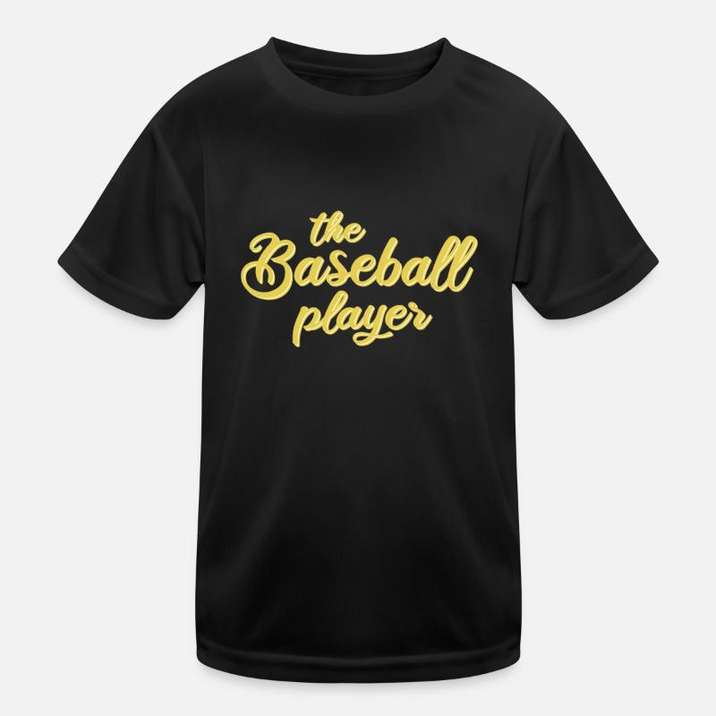 The Baseball Player Kids Functional T-Shirt