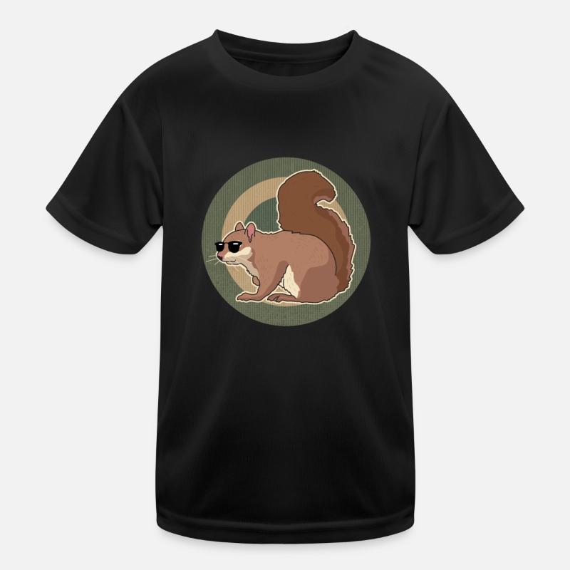 Mignon écureuil écureuil cadeau T-shirt sport Enfant