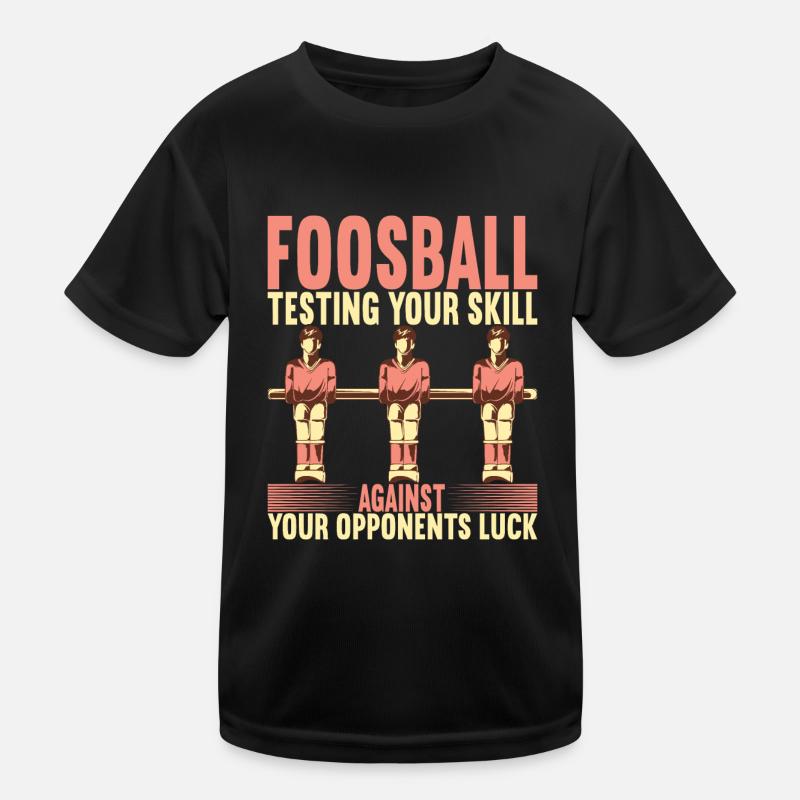 Tischfussball Tischkicker Kinder Funktions-T-Shirt