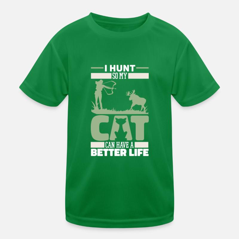Arc de chasse Arc Hunter Cat T-shirt sport Enfant