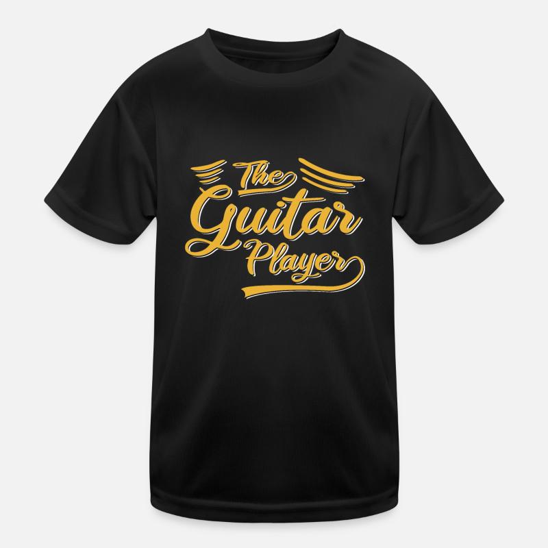 Der Gitarrist Kinder Funktions-T-Shirt