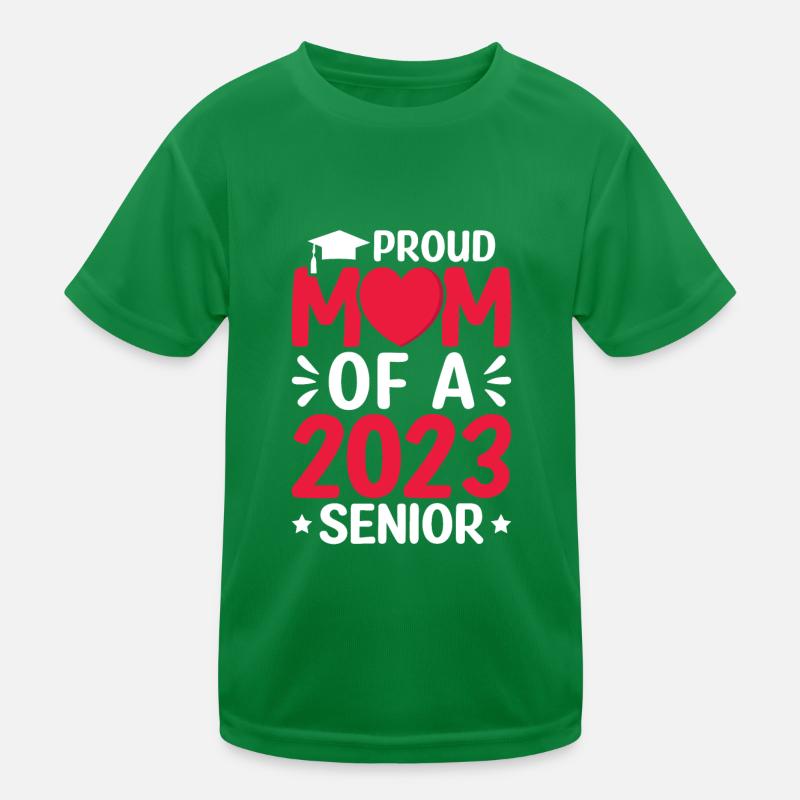 Lustige Stolze Mutter Eines Abschlussgeschenks Kinder Funktions-T-Shirt