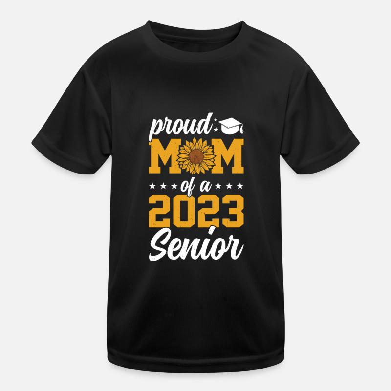 Lustige Stolze Mutter Eines Abschlussgeschenks Kinder Funktions-T-Shirt