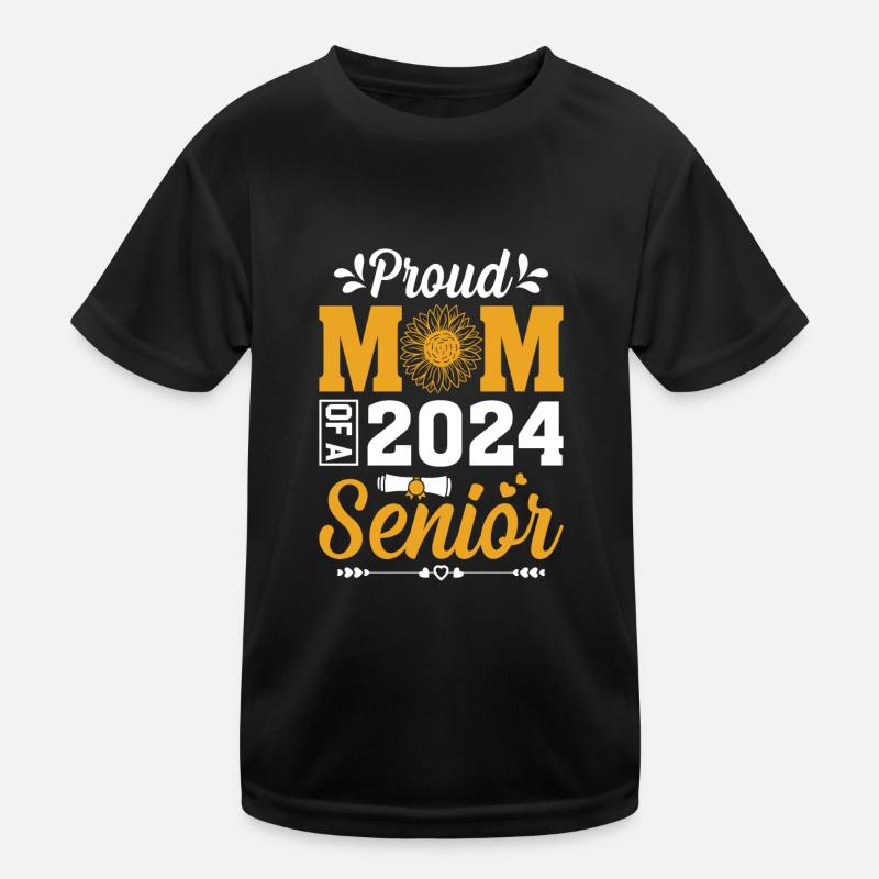 Lustige Stolze Mutter Eines Abschlussgeschenks Kinder Funktions-T-Shirt