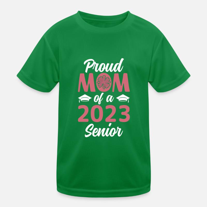 Lustige Stolze Mutter Eines Abschlussgeschenks Kinder Funktions-T-Shirt