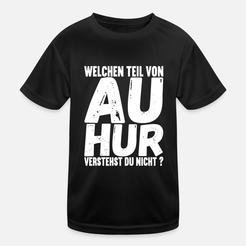 Aachener Slang Kinder Funktions-T-Shirt