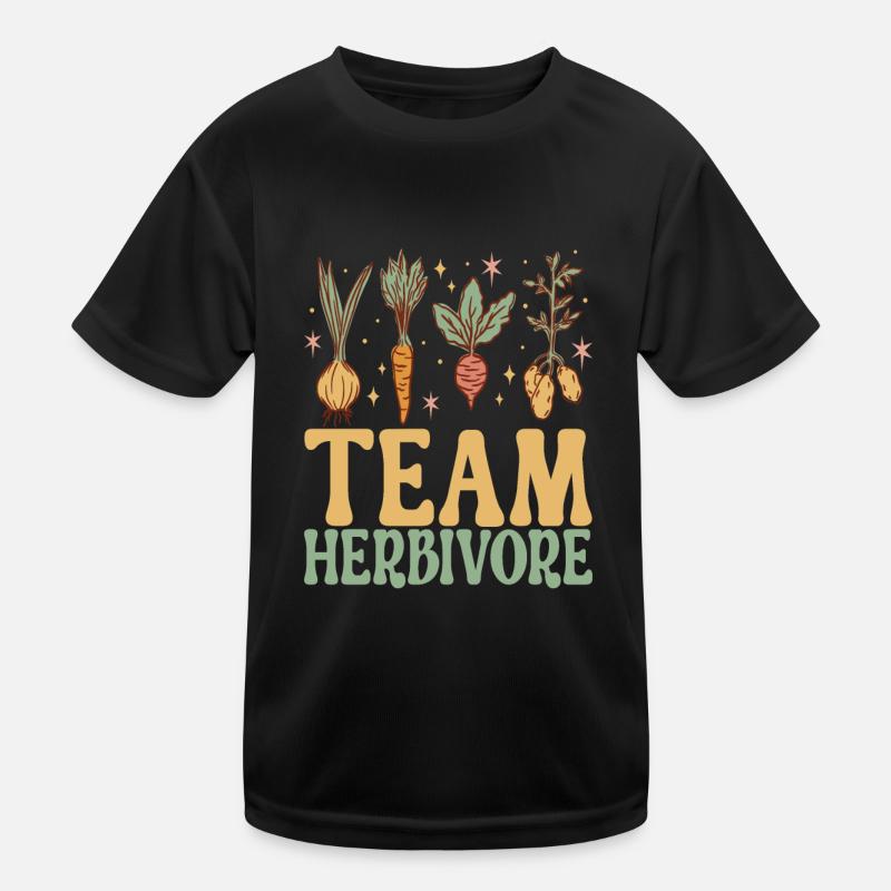 Vegan Vegetarier Kinder Funktions-T-Shirt