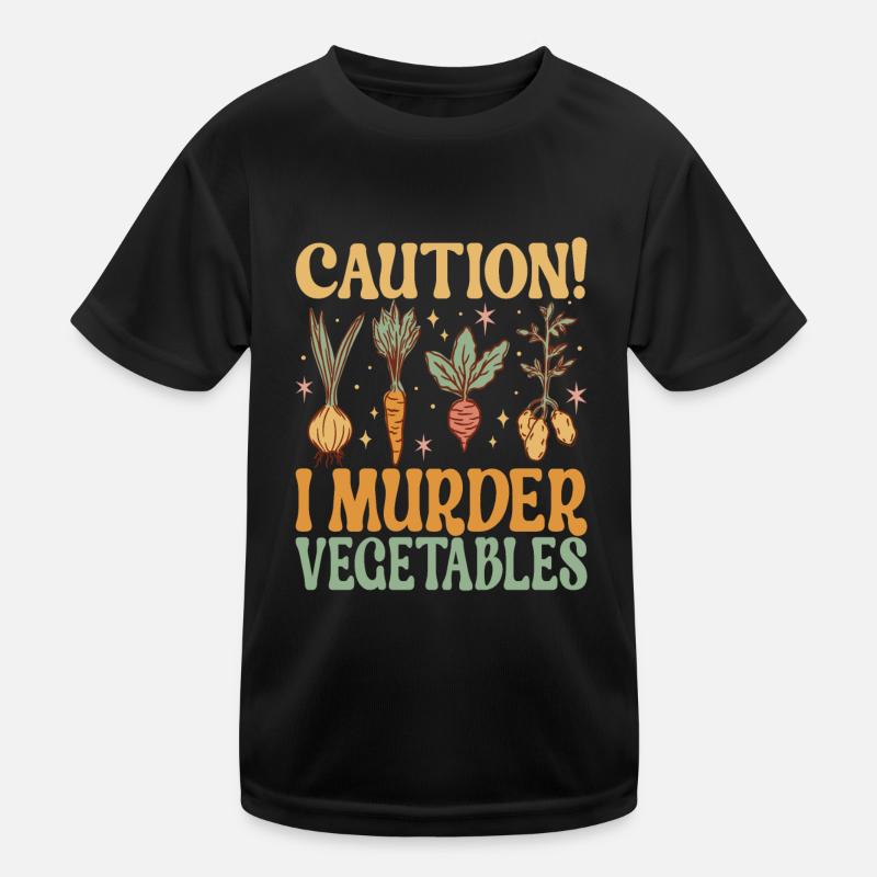 Vegan Vegetarian Kids Functional T-Shirt