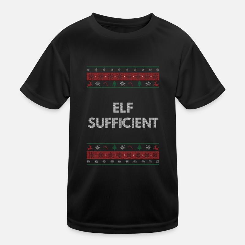 Onze Noël introverti suffisant T-shirt sport Enfant