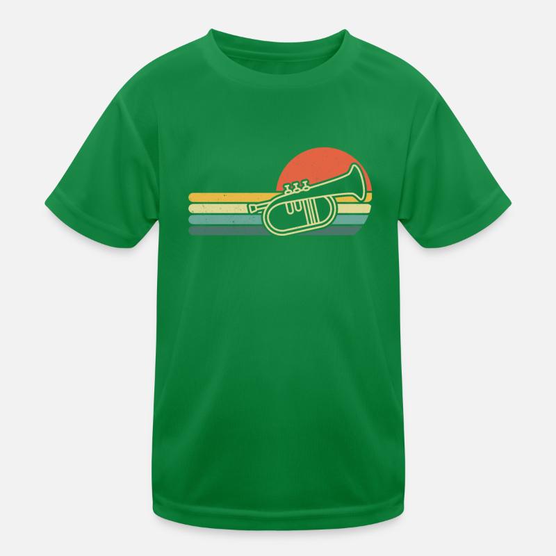 Flugelhorn Joueur de bugle Joueur de bugle T-shirt sport Enfant