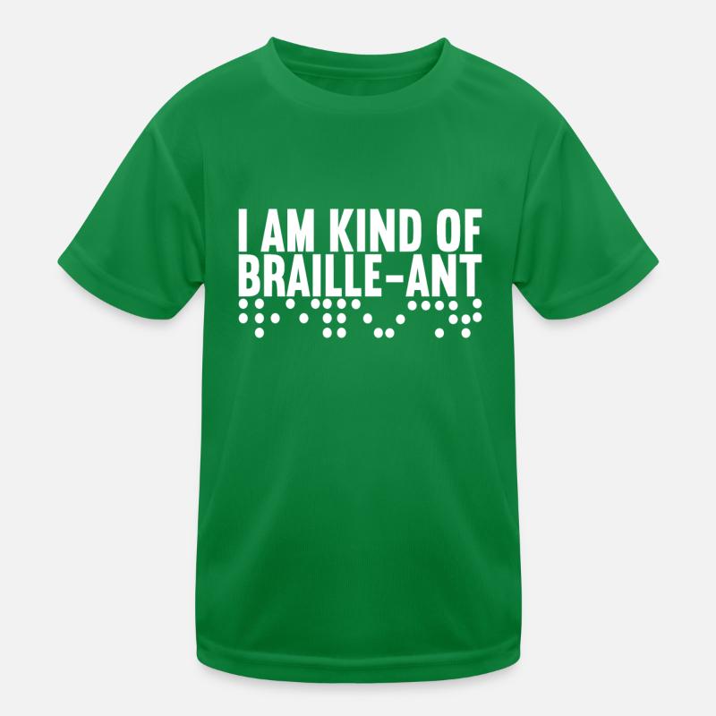Blind Sehbehinderung Kinder Funktions-T-Shirt