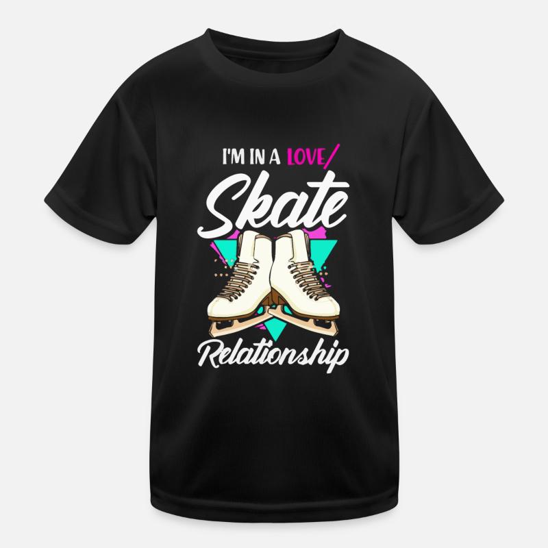 Rollschuhlaufen Kinder Funktions-T-Shirt