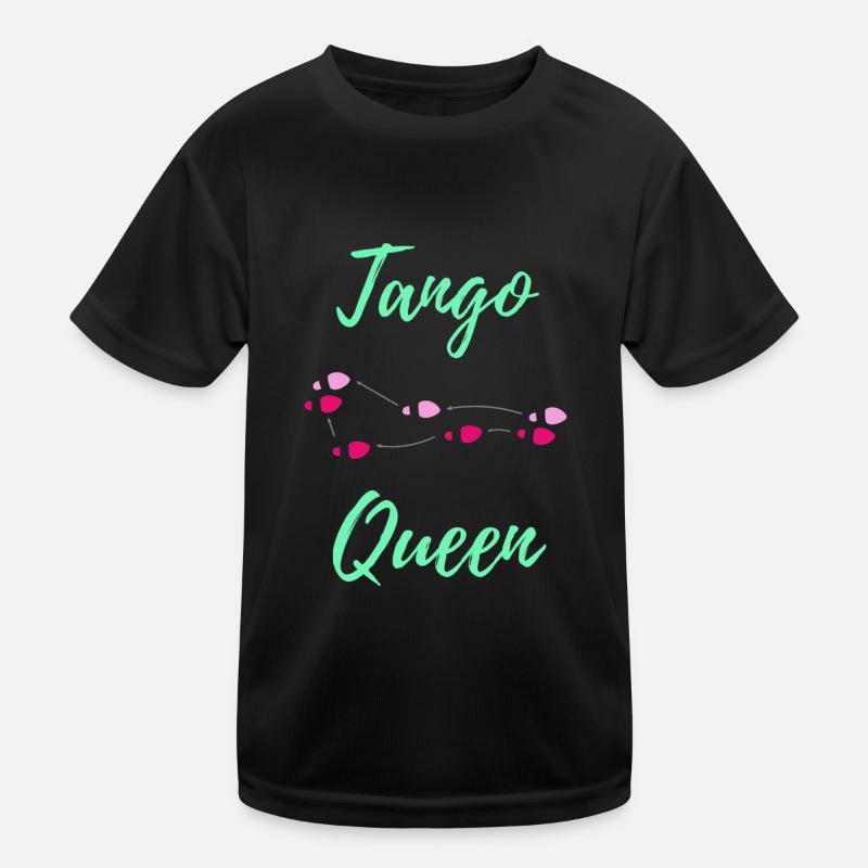 Tango Tänzerin Tanzschritte Tango Queen Kinder Funktions-T-Shirt