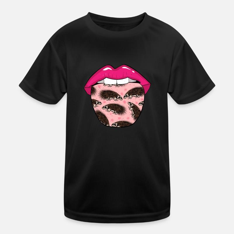 Langue de porc-épic T-shirt sport Enfant