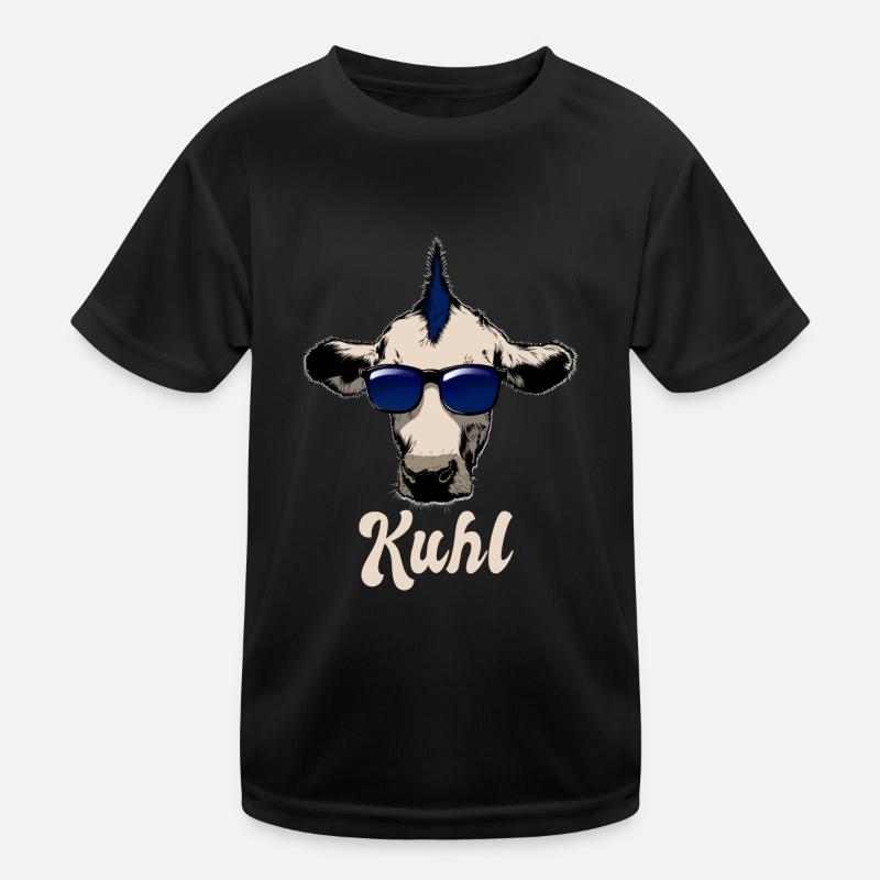 Cool Cow - Kuhl - Sunglasses - Punk Kids Functional T-Shirt