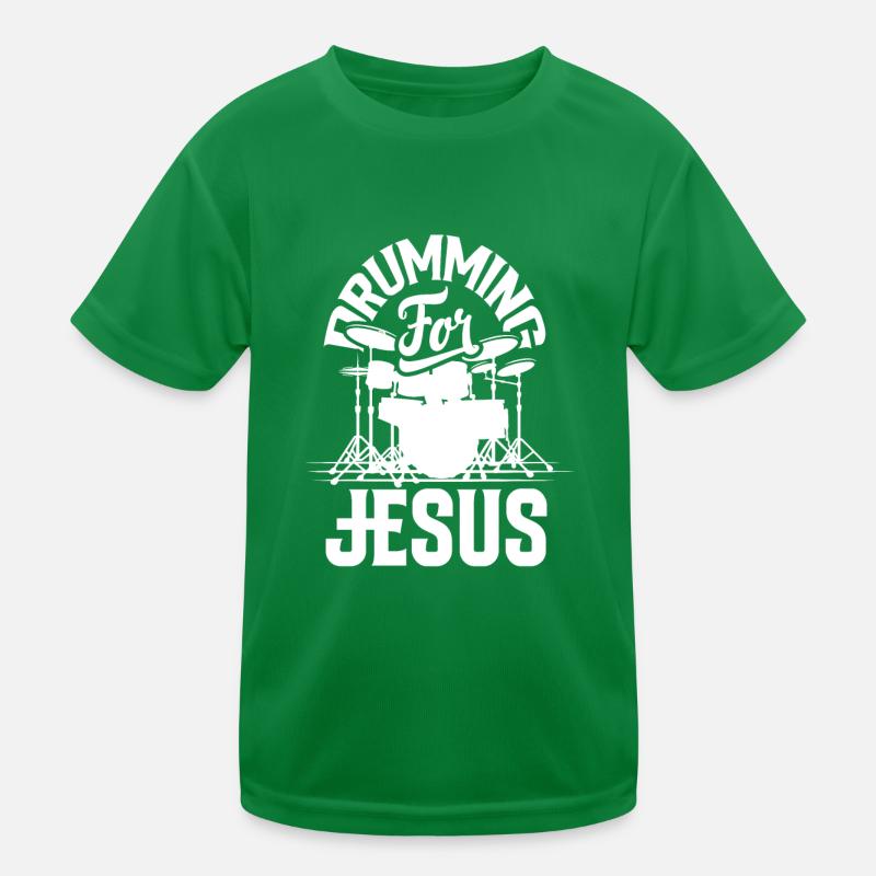 Drums Drummer Gift T-shirt sport Enfant