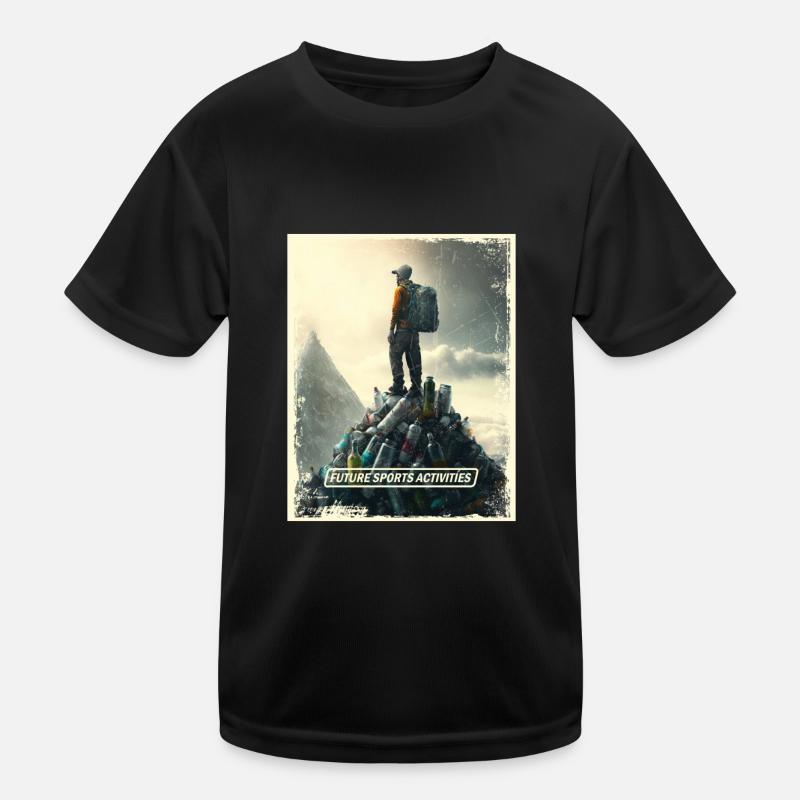 Alpinisme monde post-apocalyptique T-shirt sport Enfant