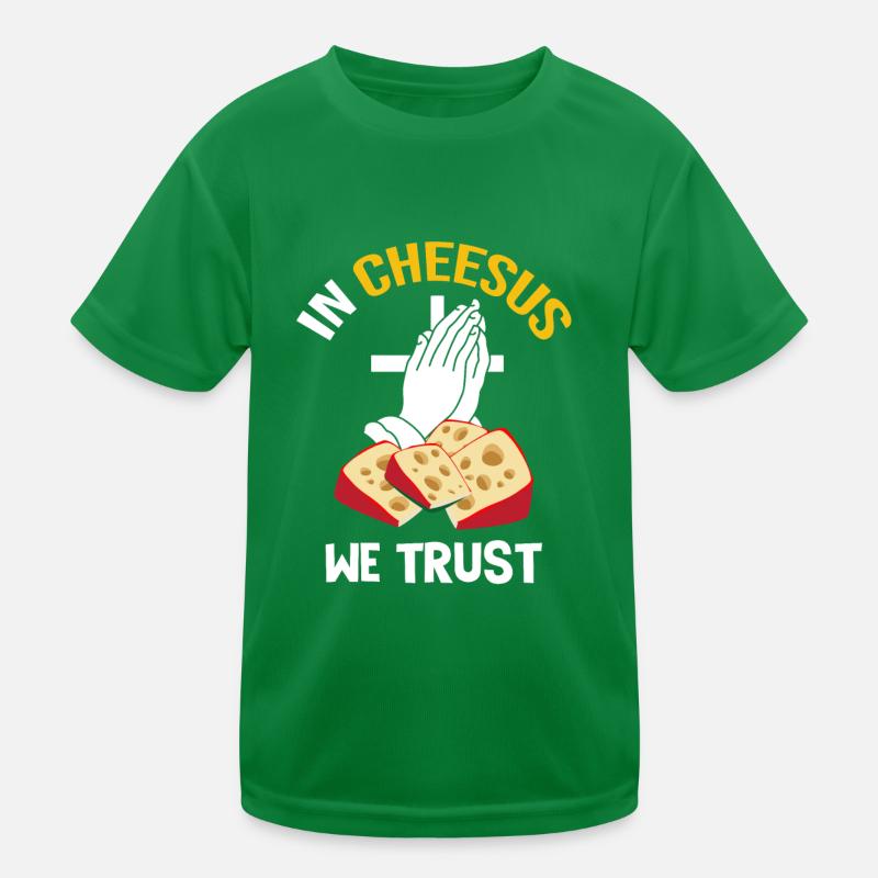 Charcuterie design for cheesemakers Kids Functional T-Shirt