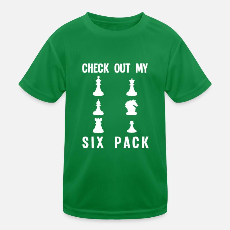 Chess Six Pack Kids Functional T-Shirt
