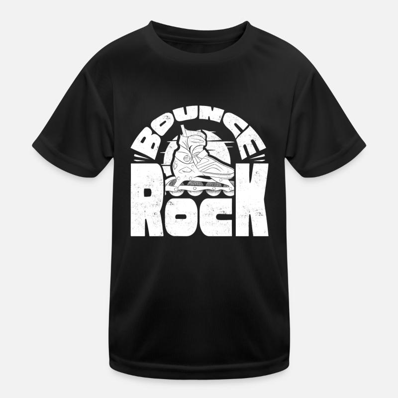 Skating, roller skating Kids Functional T-Shirt