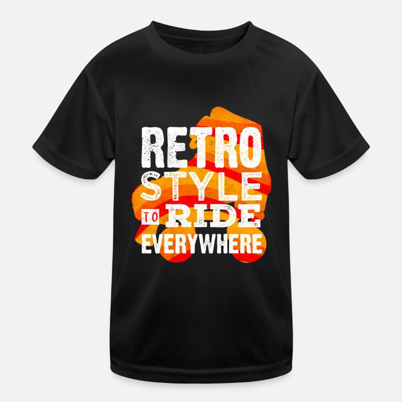 Skating, roller skating Kids Functional T-Shirt