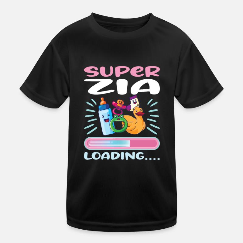 Super Zia 2023 Loading.... Kinder Funktions-T-Shirt