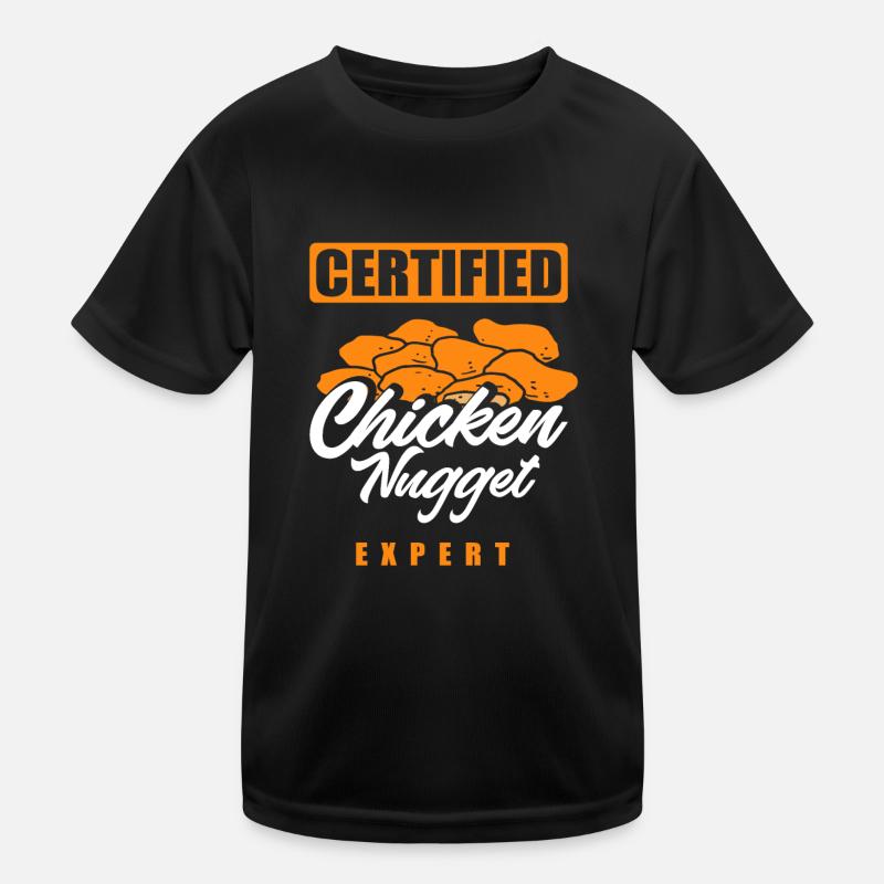 Expert certifié en pépites de poulet T-shirt sport Enfant