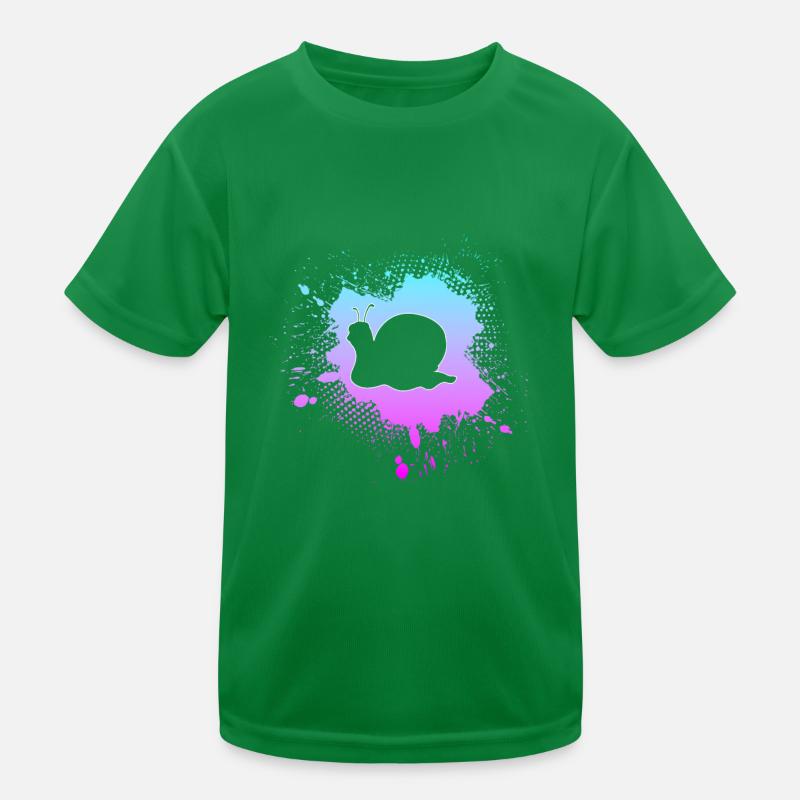 Escargot T-shirt sport Enfant