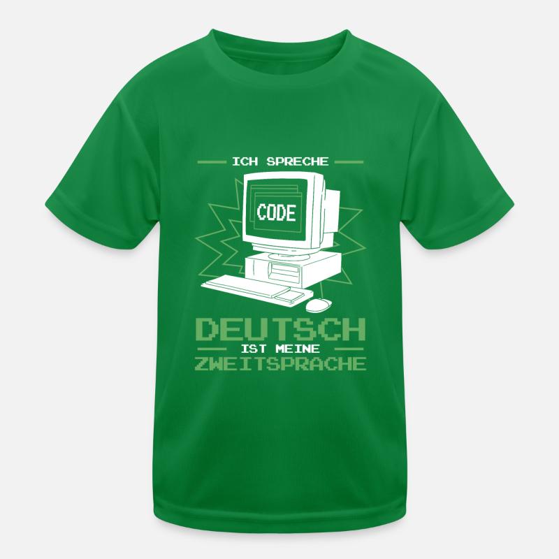 Entwickler Coder Programmierer Lustig Kinder Funktions-T-Shirt