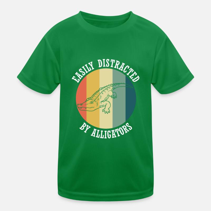 Distrait par les alligators, la faune, les T-shirt sport Enfant