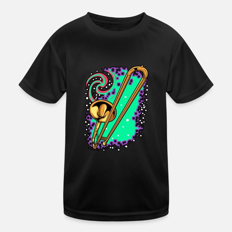 Spielmannszug Trombone Bunt T-shirt sport Enfant