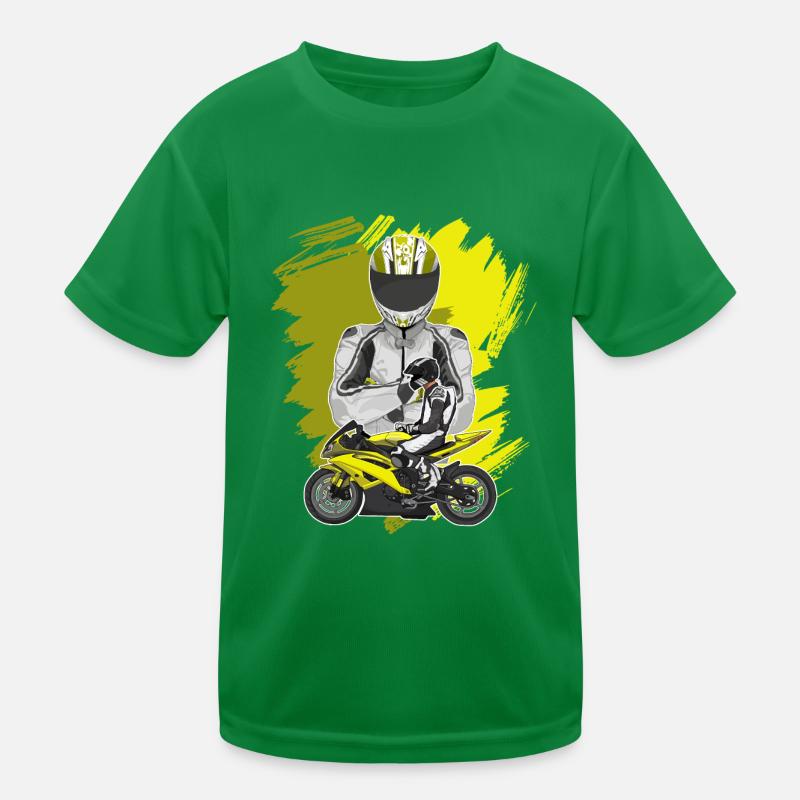 Motorcycle Lifestyle / Motorcycle / Motorcycle biker Kids Functional T-Shirt