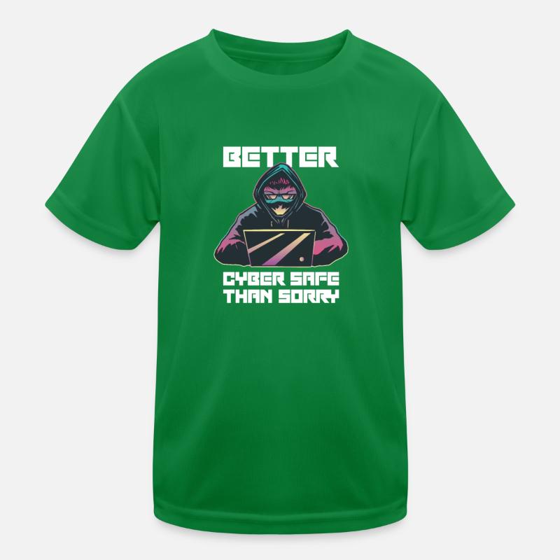 Hacker Programmer Developer Computer Science Kids Functional T-Shirt