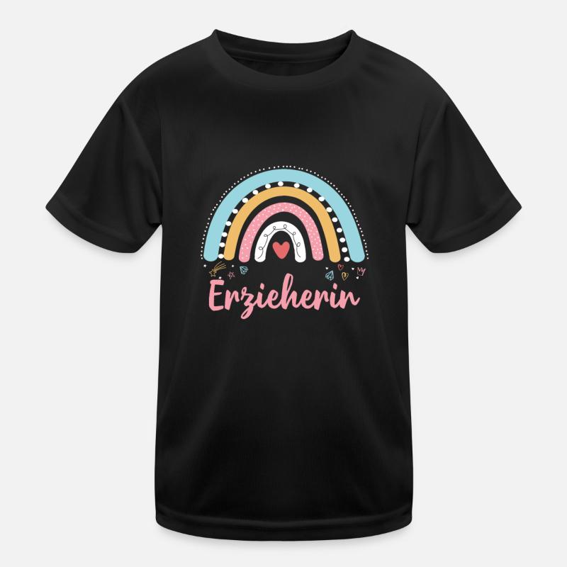Éducateur Rainbow Pedagogue Enseignant de maternelle T-shirt sport Enfant
