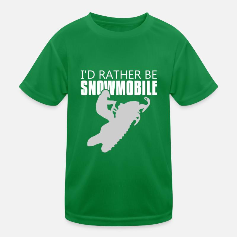 I would rather Kids Functional T-Shirt