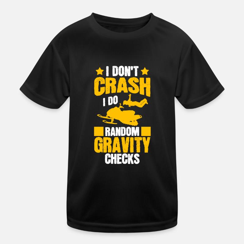 I don't fall Kids Functional T-Shirt