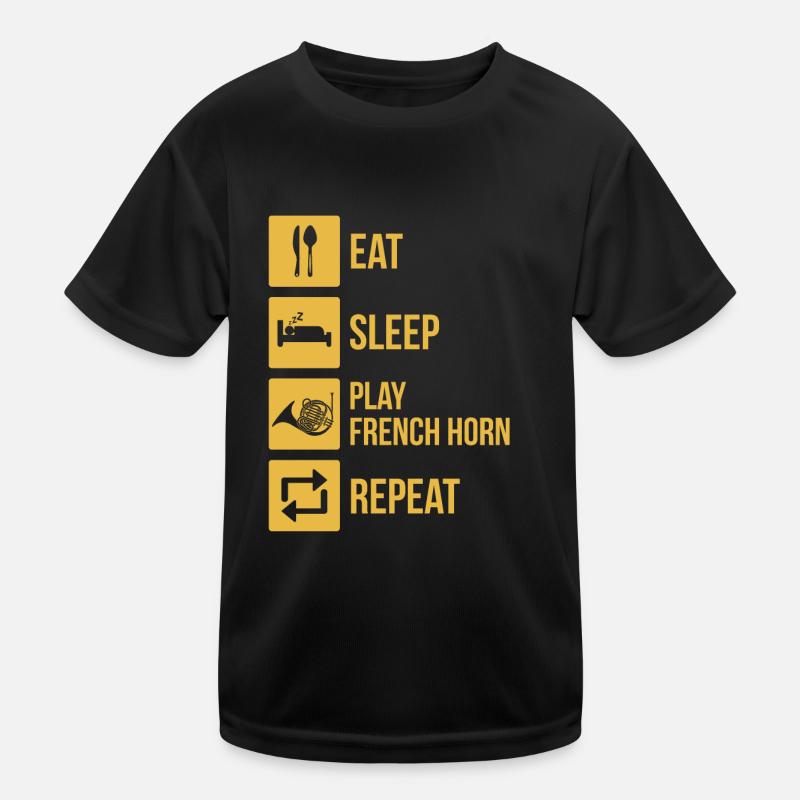 Français corniste Français corniste Français corniste T-shirt sport Enfant