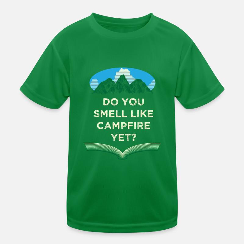 Sentez-vous le feu de camp, mais la faune du camping T-shirt sport Enfant