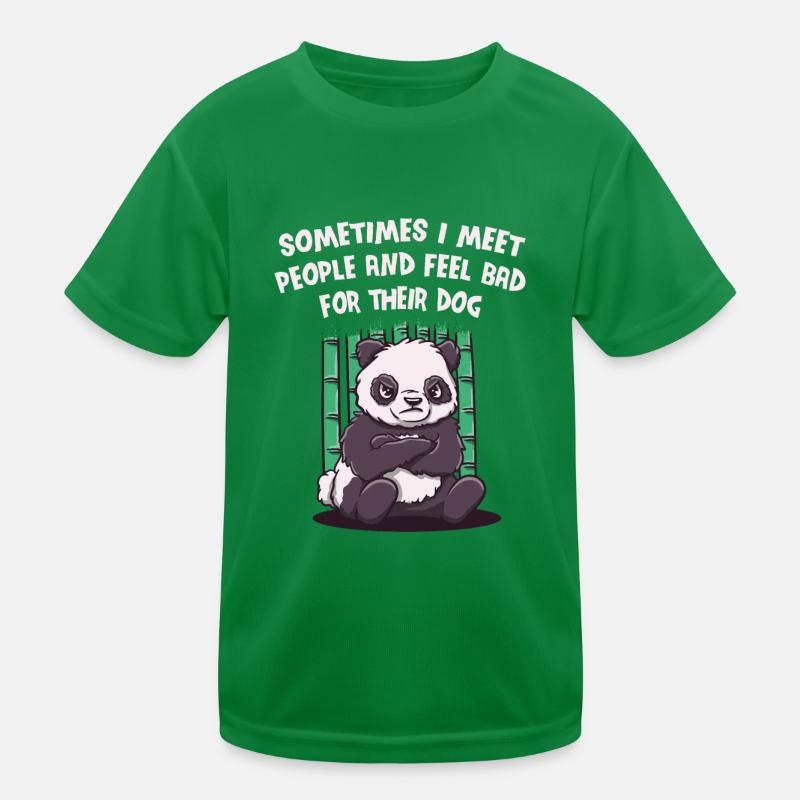 Rencontrer des gens et se sentir mal T-shirt sport Enfant