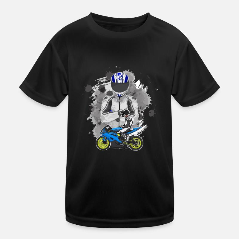 Motorcycle Lifestyle / Motorcycle / Motorcycle biker Kids Functional T-Shirt