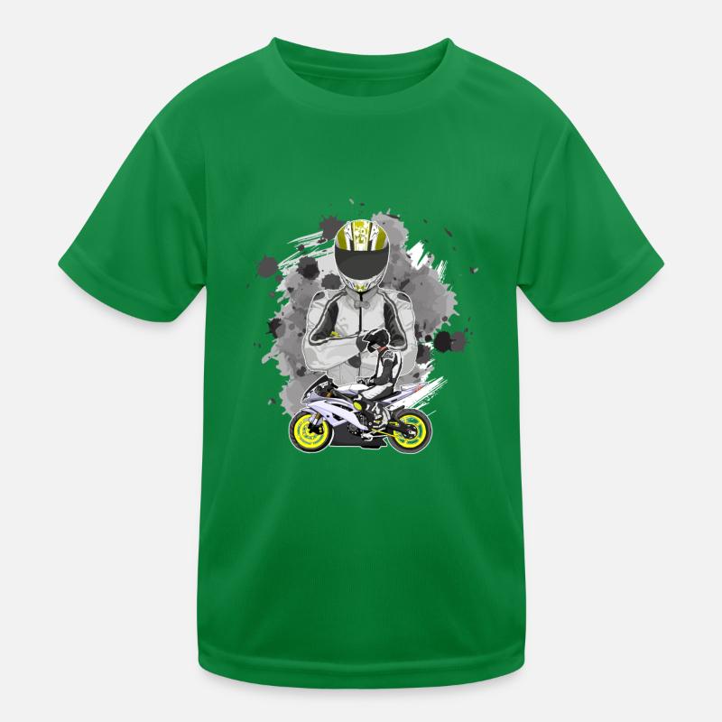 Motorcycle Lifestyle / Motorcycle / Motorcycle biker Kids Functional T-Shirt